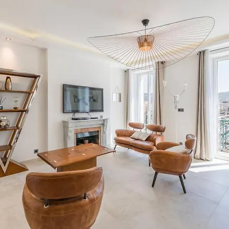 Wow View! 2br Facing Old Port 4th Floor Olam Apartment Cannes